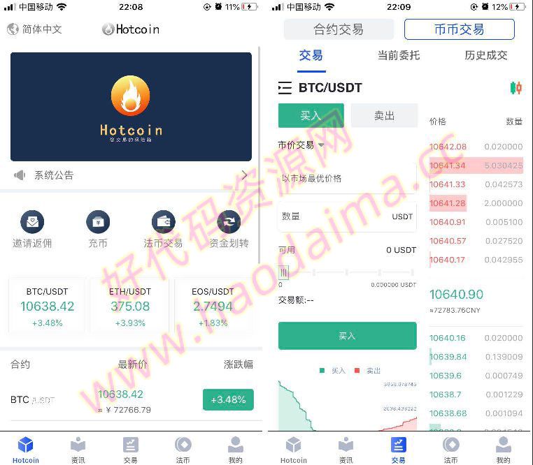 原生合约交易所完整源码+原生安卓源码+IOS端源码+币币+OTC承兑商+永续合约