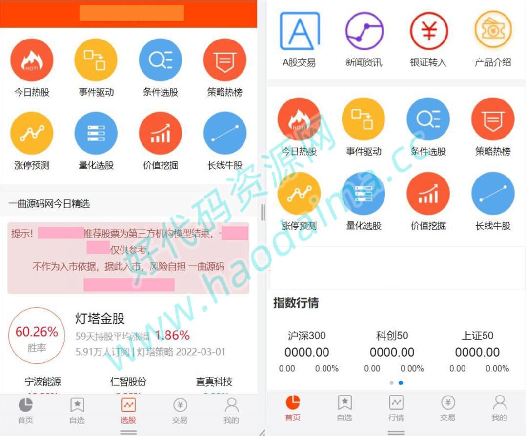 thinkphp开发的股票基金模拟盘交易所源码,带两融配资股票量化交易功能_插图3