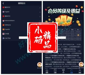 价值4500的国际版多语言点赞抖音分享点赞任务平台源码（支持9种语言）
