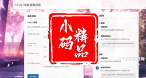 子比主题插件–TikTok/抖音登录插件